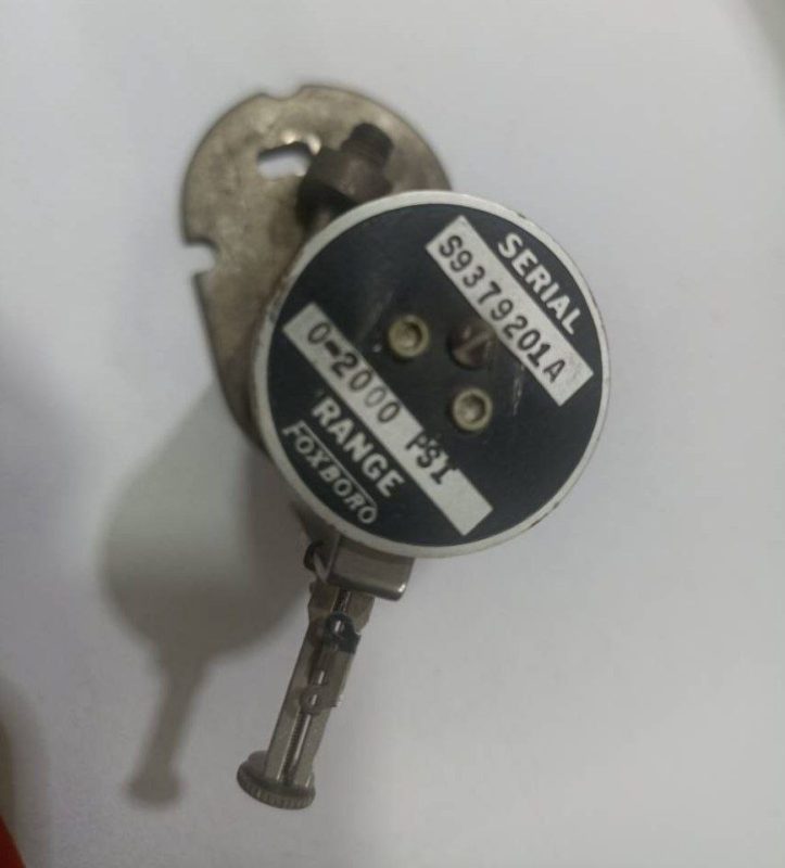 المنت فشار فاکسبرو (Foxboro Pressure Element) رنج 0 تا 2000 PSI