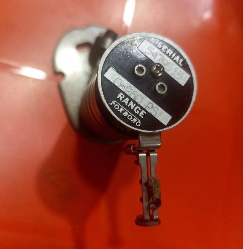 المنت فشار فاکسبرو (Foxboro Pressure Element) رنج 0 تا 260 PSI