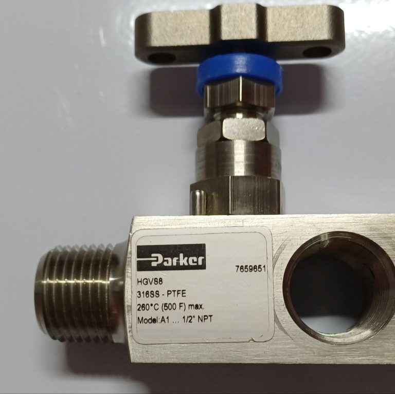 شیر سوزنی پارکر مدل HGV88 استیل 316 (Parker HGV88 Needle Valve)