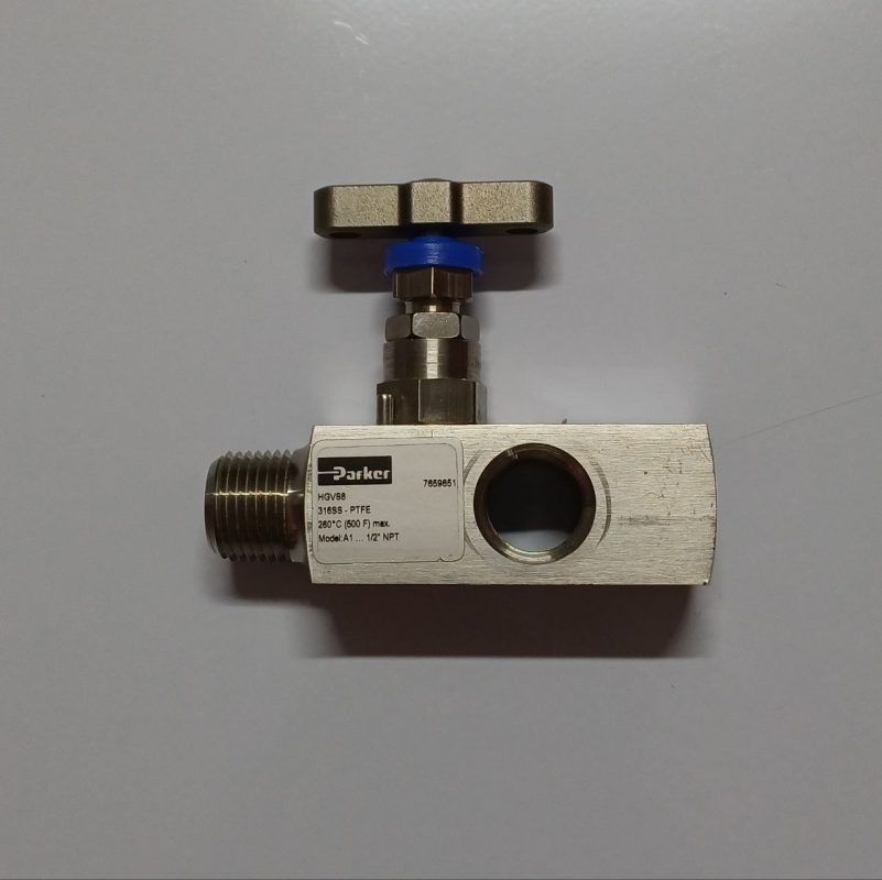 شیر سوزنی پارکر مدل HGV88 استیل 316 (Parker HGV88 Needle Valve)
