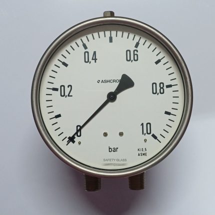 گیج اختلاف فشار اشکرافت (Ashcroft) 1بار