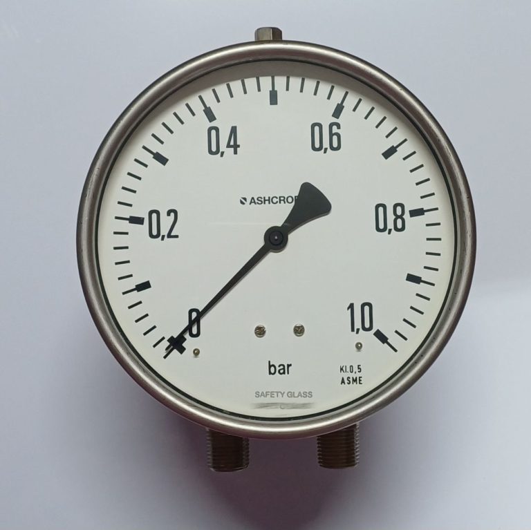 گیج اختلاف فشار اشکرافت (Ashcroft) 1بار
