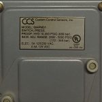 سوییچ فشار CCS مدل 604PM31 برای کنترل فشار بالا در سیستم‌های صنعتی