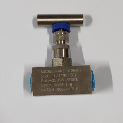 شیر سوزنی Comfit مدل 4NF-CSNVS استیل 316L با اتصال 1/4 اینچ NPT