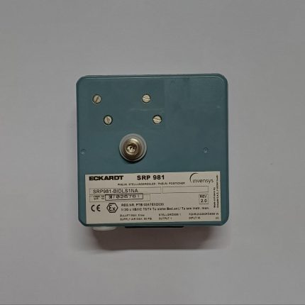 پوزیشنر پنوماتیکی Eckardt مدل SRP981 برای شیر کنترلی با سیگنال 3 تا 15 PSI