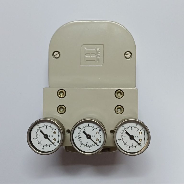 پوزیشنر پنوماتیکی Honeywell مدل HP1121 G1 برای کنترل شیرهای صنعتی