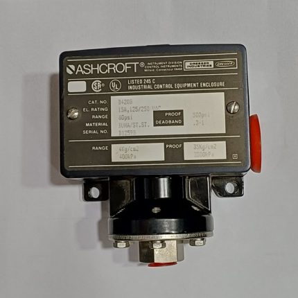 پرشر سوئیچ اشکرافت مدل B420B رنج 0 تا 60 PSI
