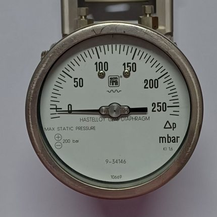 مانومتر اختلاف فشار Nova Fima با دیافراگم Hastelloy C276
