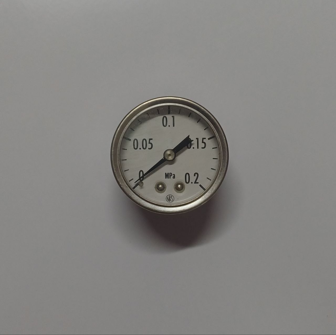 گیج صفحه 4 سانت 2 باری گیج فشار صفحه 40 میلیمتر با رنج 0 تا 2 بار