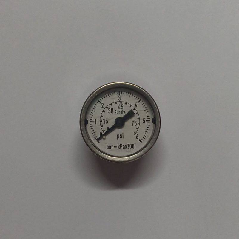 گیج فشار سامسون مخصوص پوزیشنر با رنج 0 تا 6 بار و 0 تا 90 psi