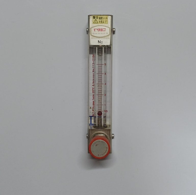 روتامتر گاز نیتروژن N₂ رنج 0.5 تا 5 L/min