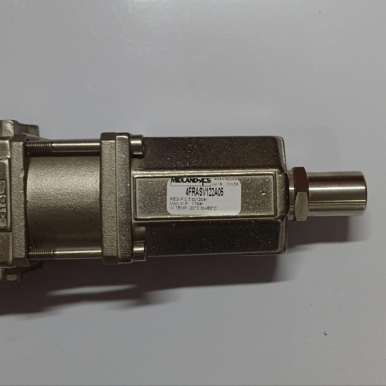 فیلتر رگلاتور 1/2 اینچ استیل میدلند Midland مدل 4FRASV122A05
